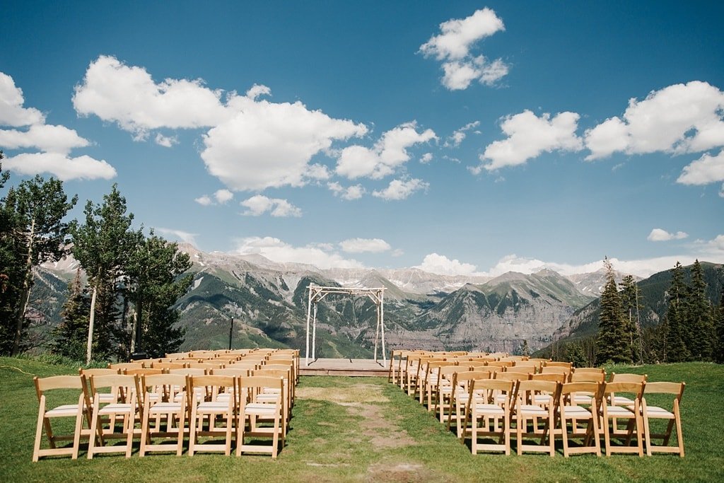 San Sophia Overlook Telluride Mountain Wedding Photography