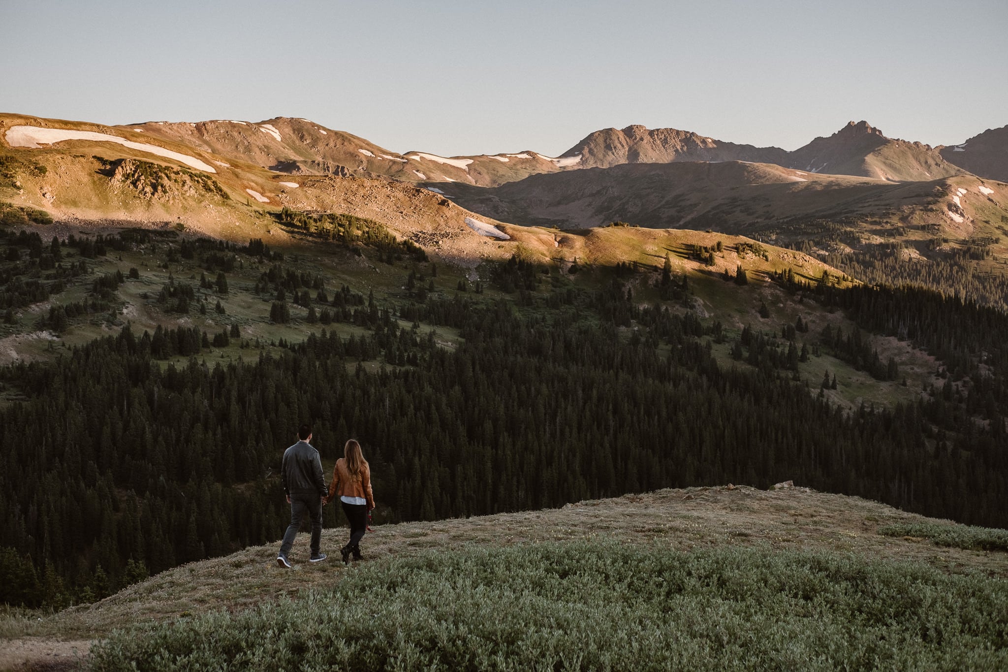 Colorado adventure engagement photography, Loveland Pass engagement, Summit County wedding photographer
