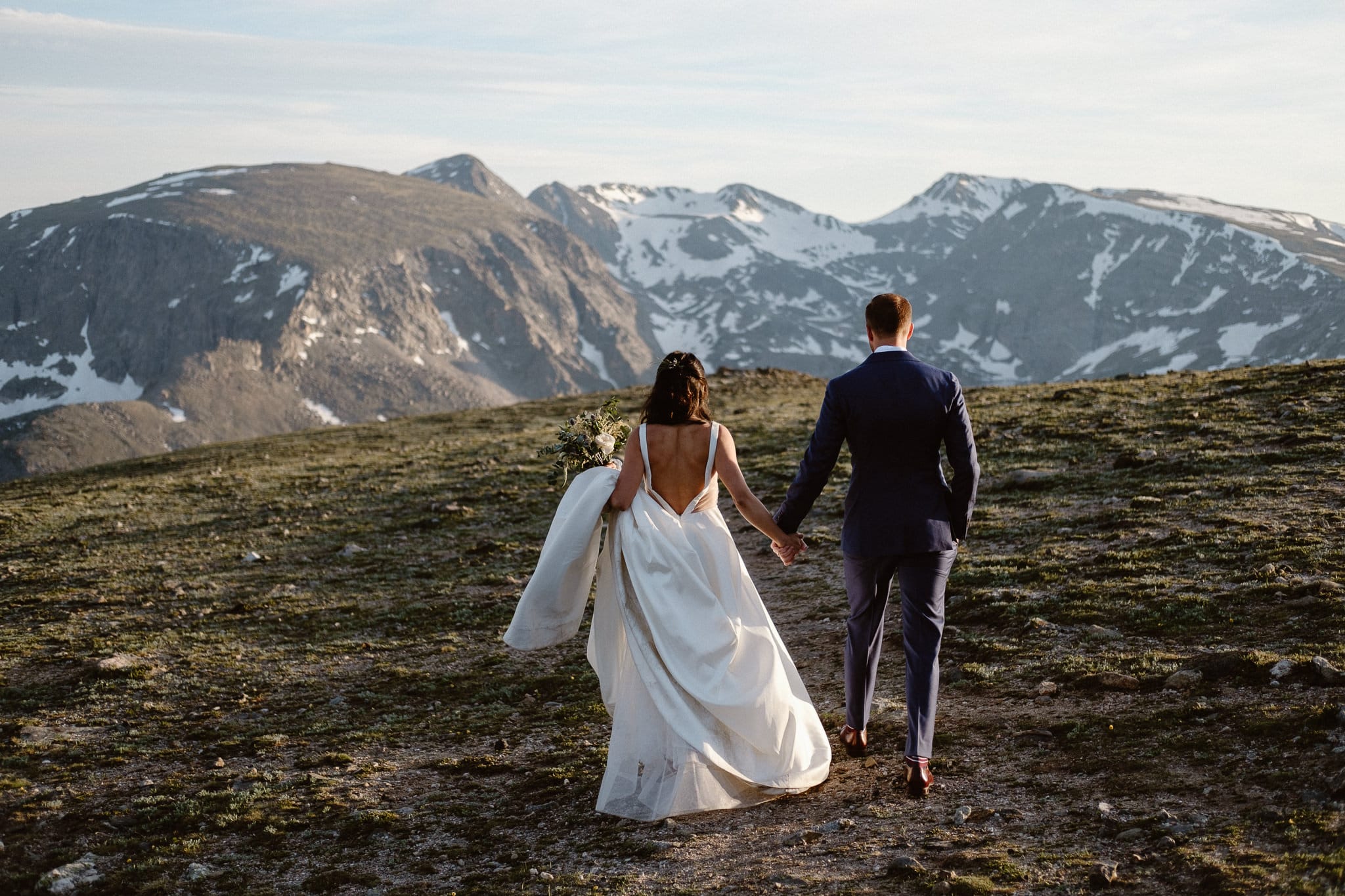 Trail Ridge Road Elopement Photographer, Colorado adventure wedding photography