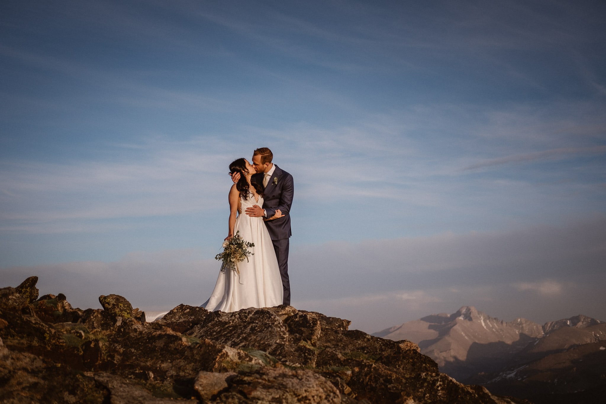 Trail Ridge Road Elopement Photographer, Colorado adventure wedding photography