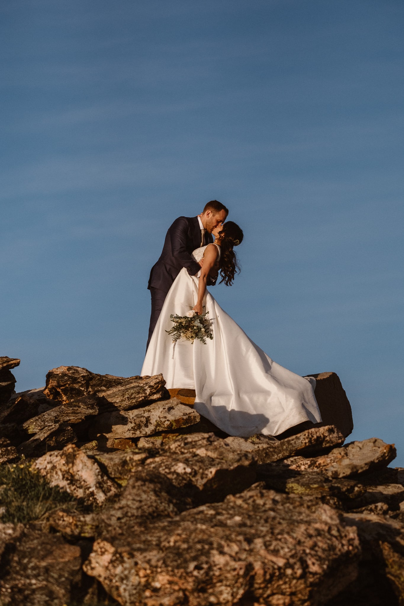 Trail Ridge Road Elopement Photographer, Colorado adventure wedding photography, mountain hiking elopement