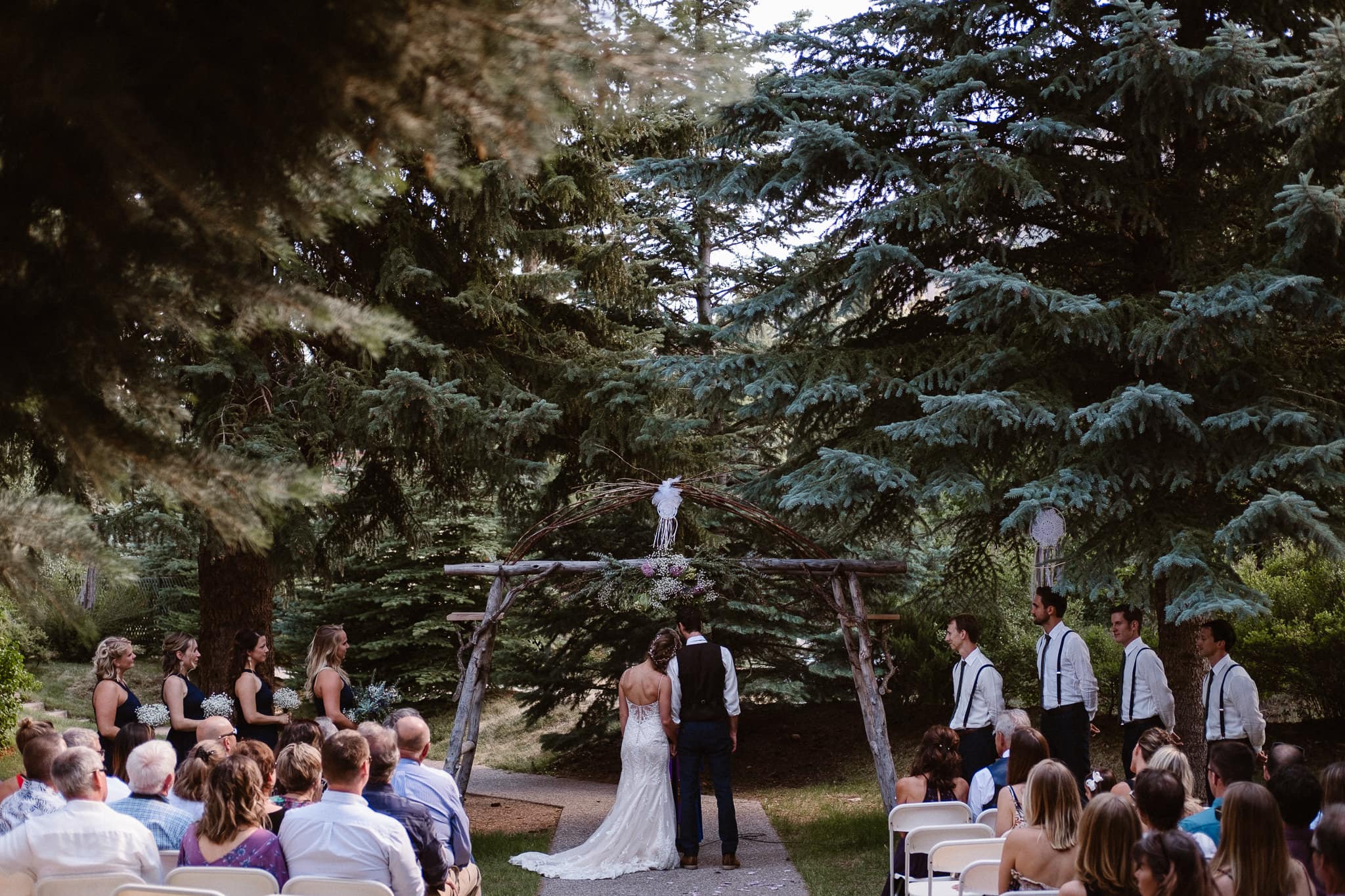 Redstone Inn wedding photographer, Carbondale wedding photographer, Colorado intimate wedding photographer, wedding ceremony