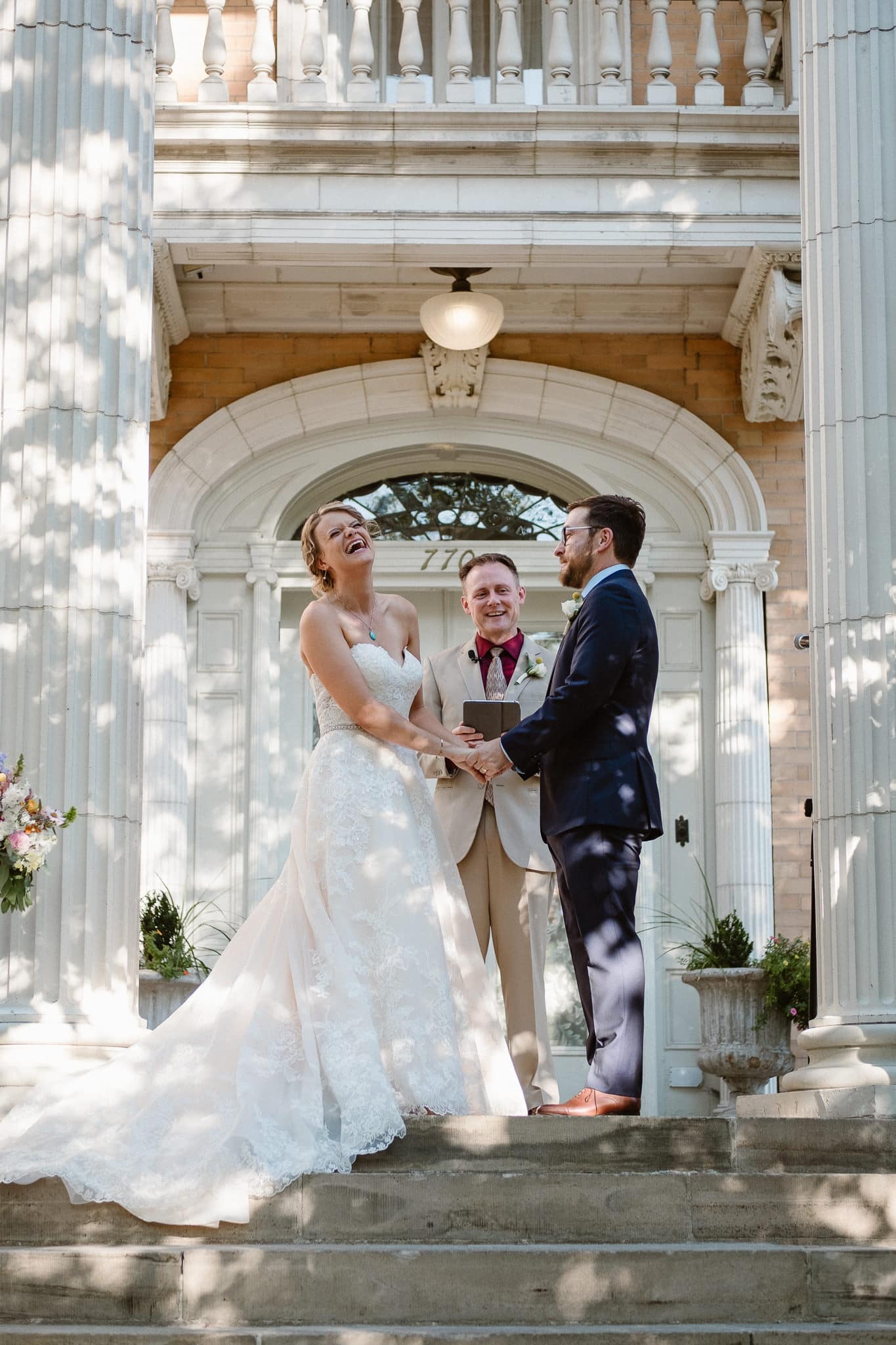 Grant Humphreys Mansion Wedding Photographer, Denver wedding photographer, Colorado wedding photographer, wedding ceremony