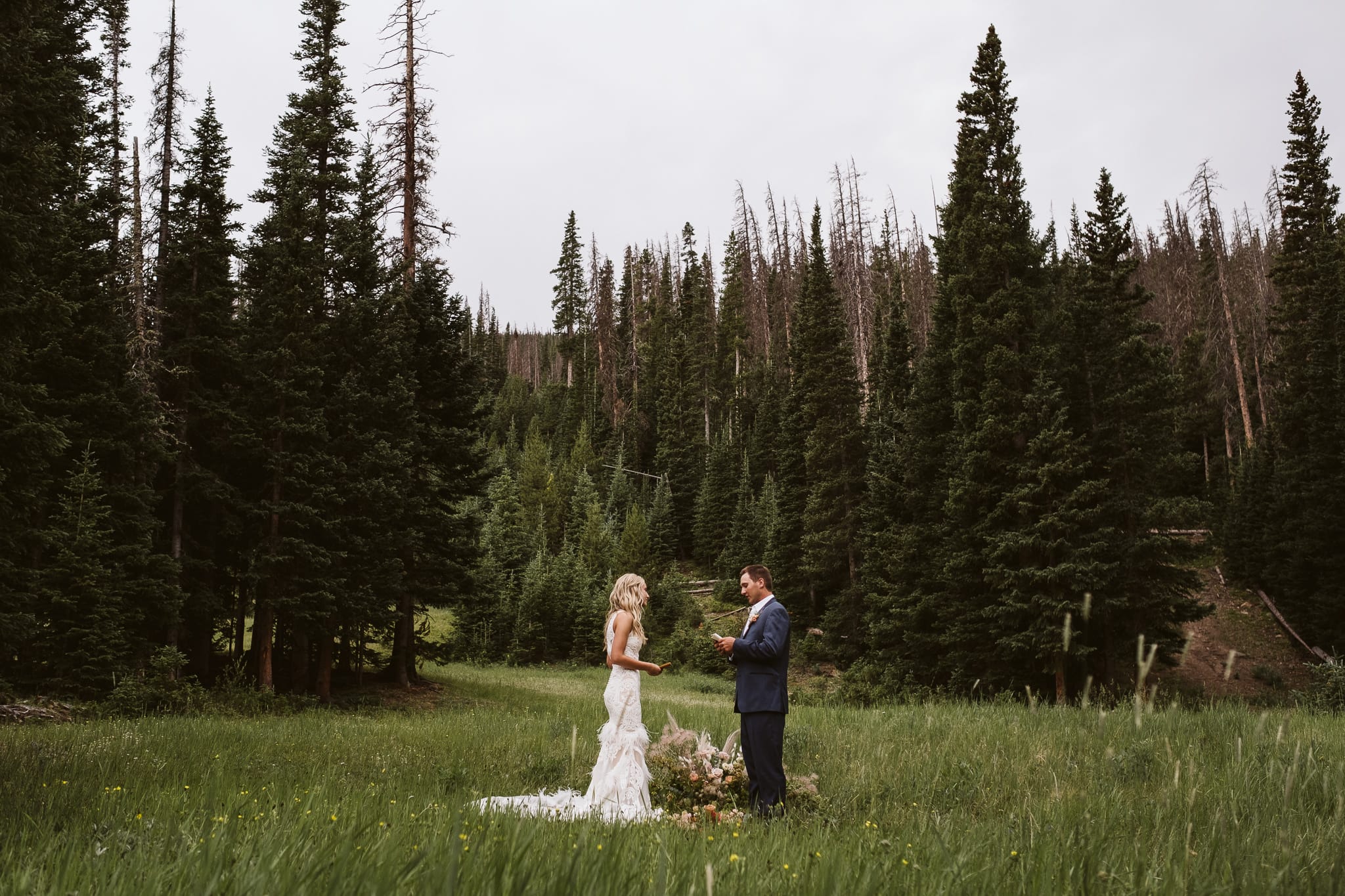 Hidden Valley elopement in Rocky Mountain National Park
