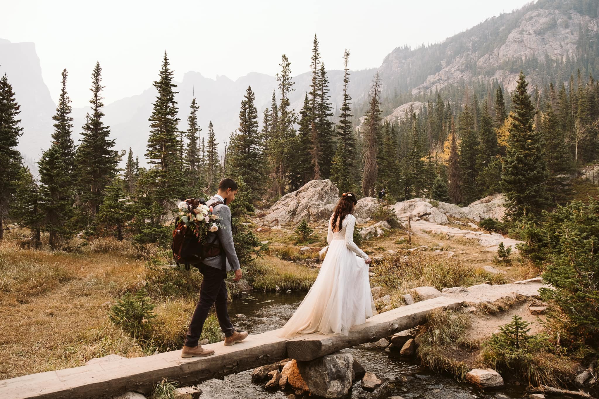 October elopement in Rocky Mountain National Park