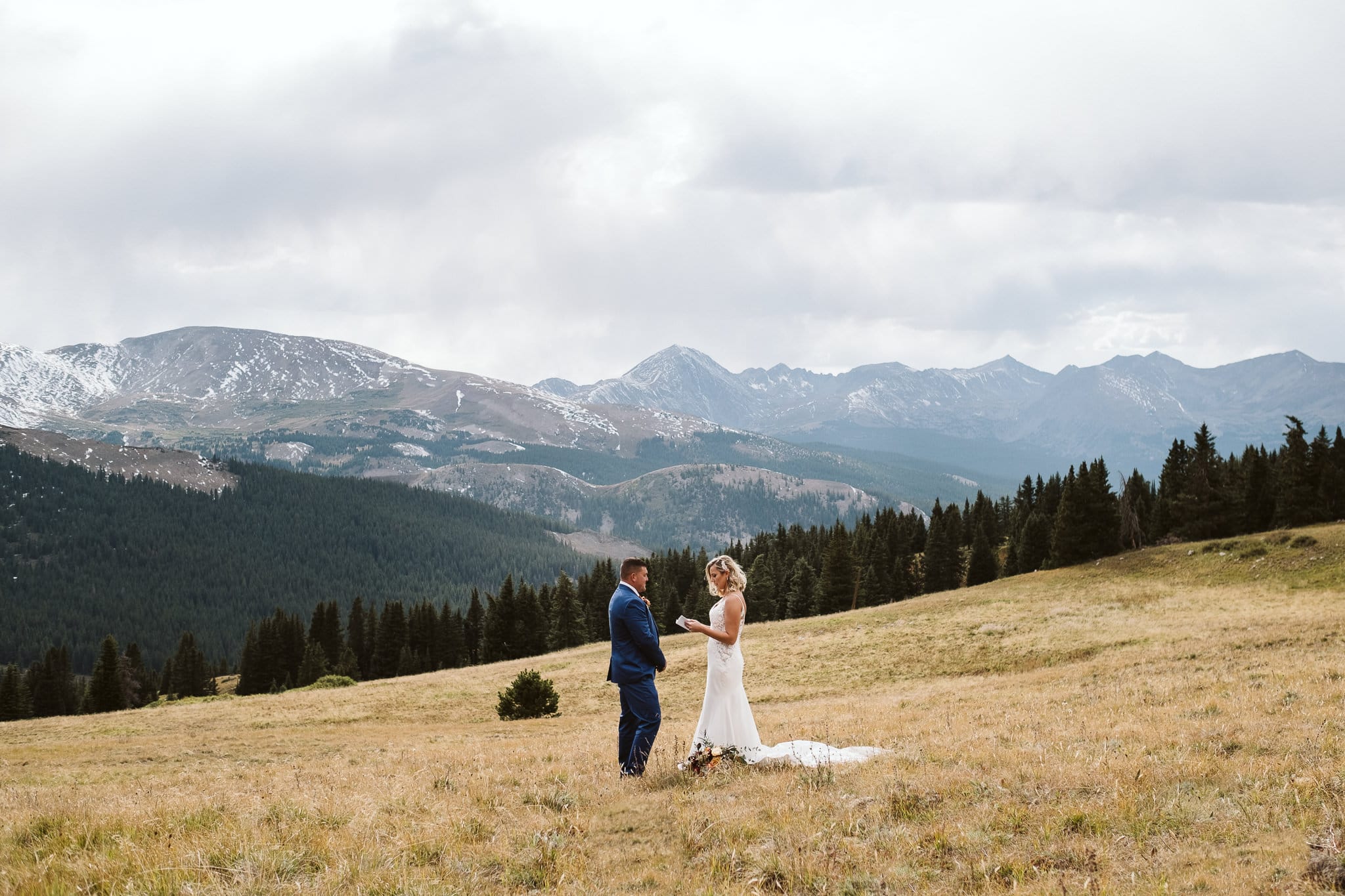 Maroon Bells elopement in Aspen, Colorado.