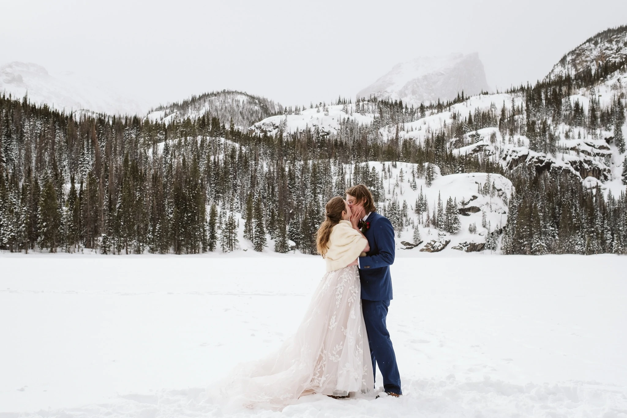February elopement in Colorado