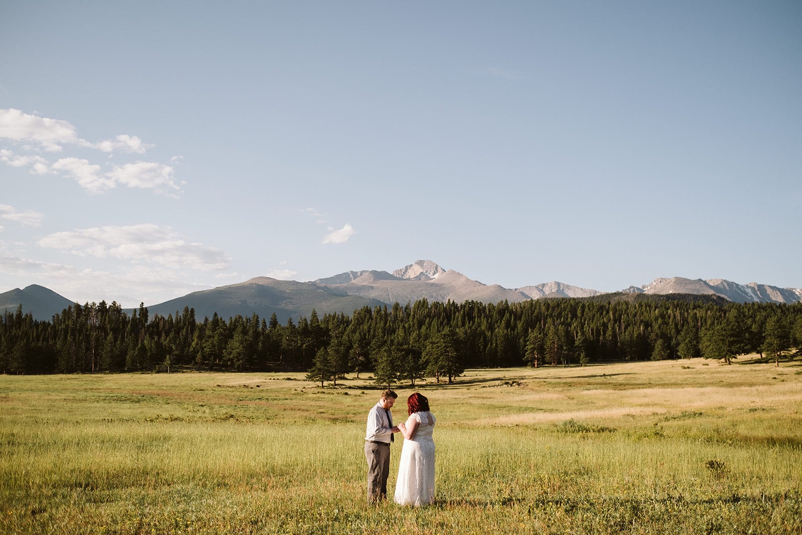 Elopement at Upper Beaver Meadows in Rocky Mountain National Park
