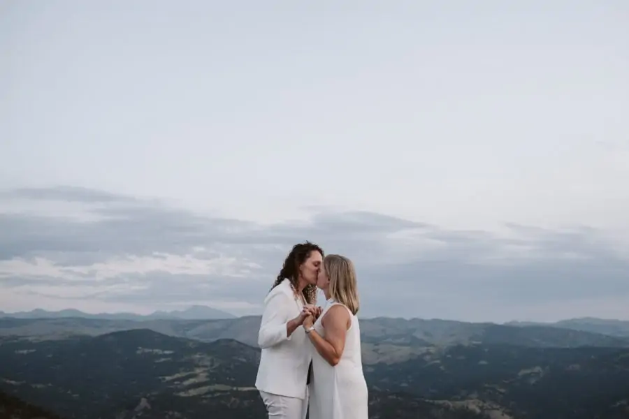 Boulder elopement at Lost Gulch