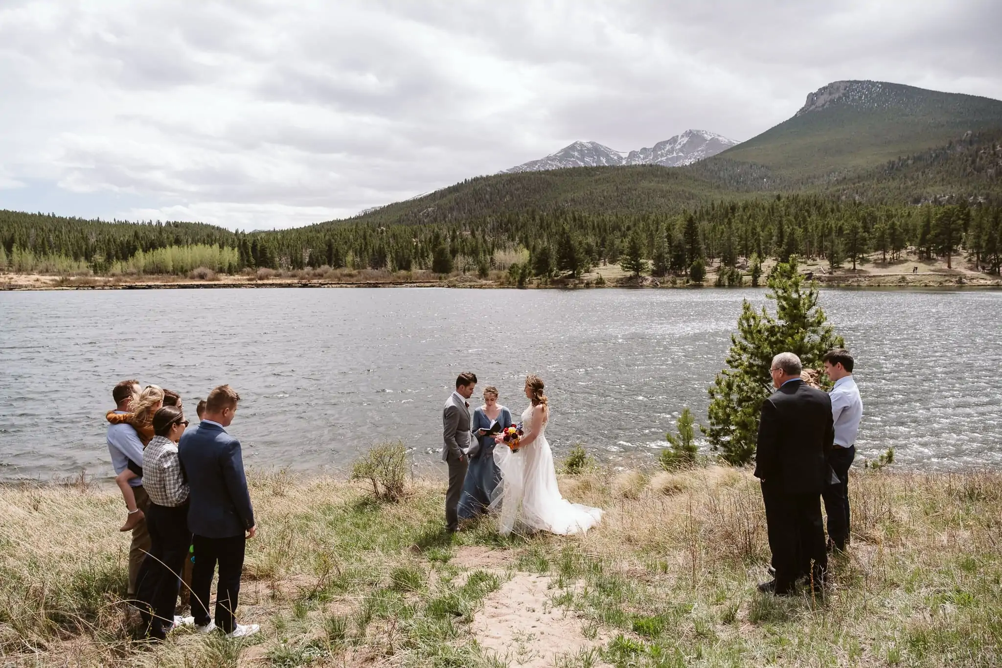 Lily Lake trail elopement