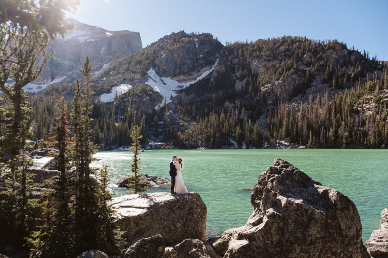 Carley + Caleb’s Rocky Mountain National Park Elopement