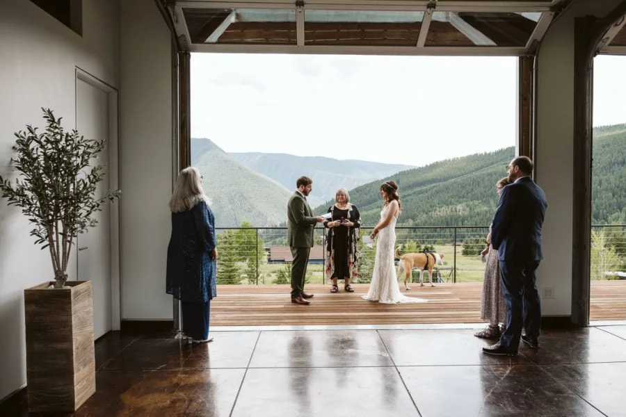 Airbnb Wedding in Basalt, Colorado