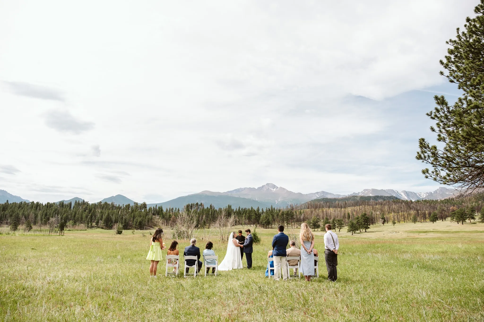 Elopement at Upper Beaver Meadows in Rocky Mountain National Park
