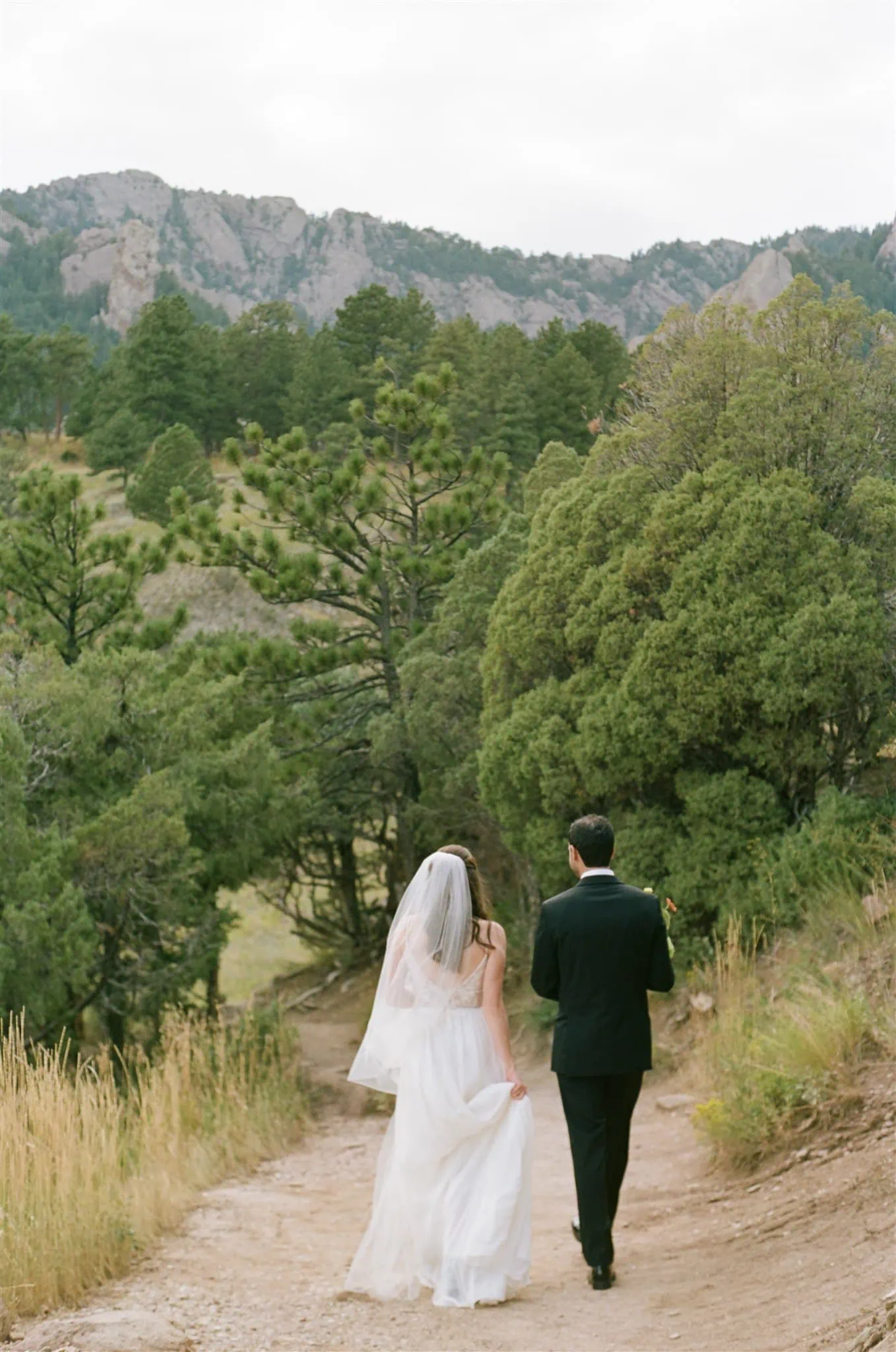 Colorado elopement photographed on 35mm film